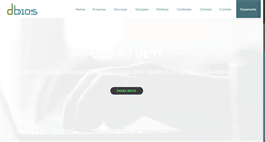 Desktop Screenshot of dbios.com.br